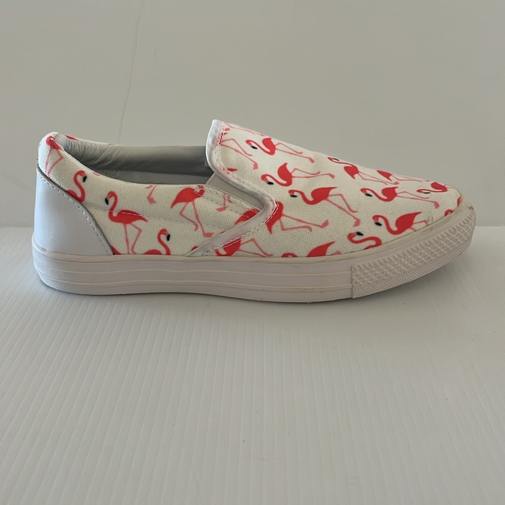 Flamingo Van-Style Slip On Sneaker Women’s 7.5